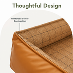 DogBedHouse Bite-Resistant Bamboo-Mat Dog House (Pre-Assembled)