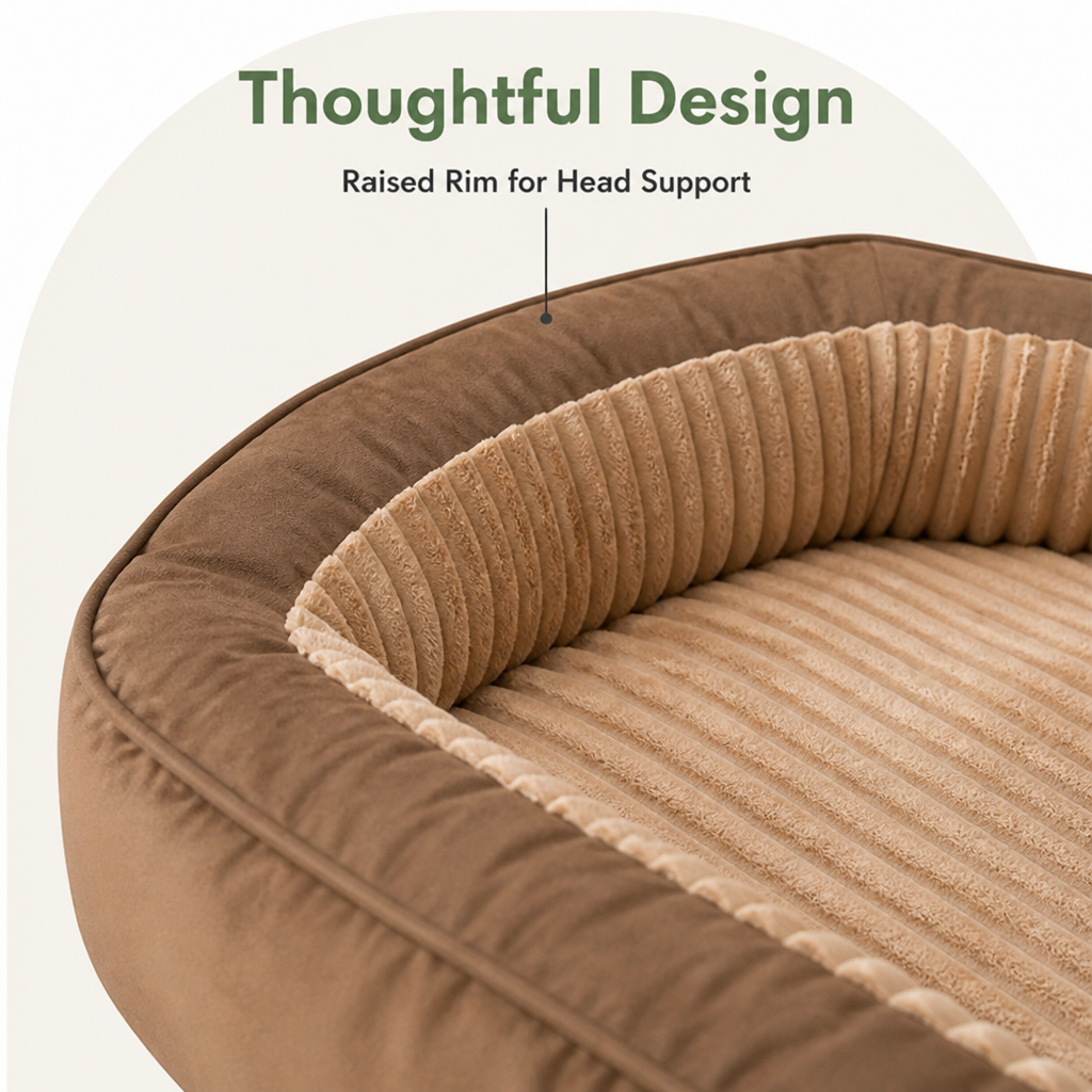 DogBedHouse Orthopedic Extra-Large Non-Slip Dog Bed