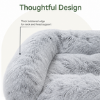DogBedHouse Gradient Plush Fleece Dog Bed