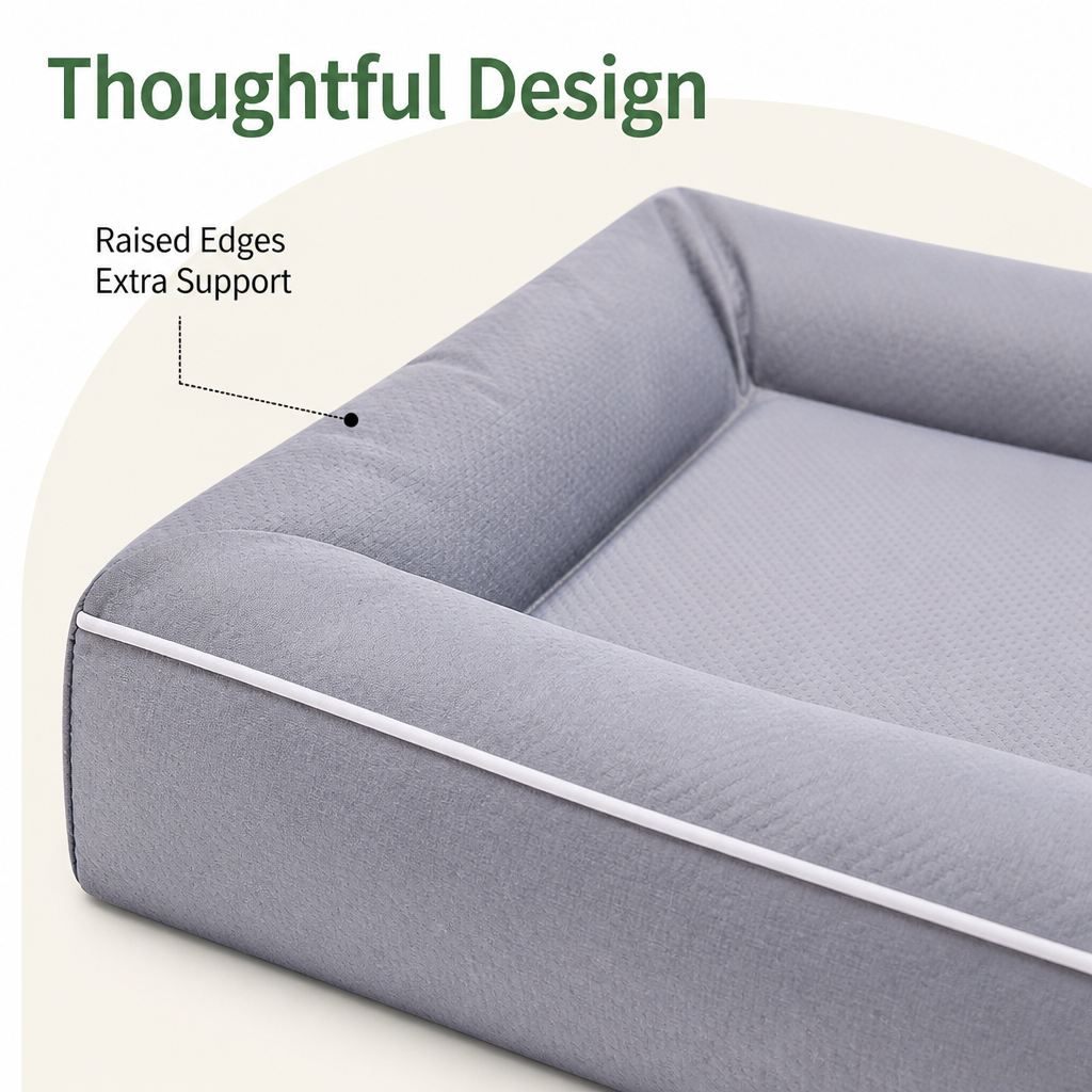 DogBedHouse All-Season Polyester & Non-Slip Dog Bed