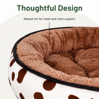 DogBedHouse Cozy Plush Polyester & Detachable Cover Pet Bed
