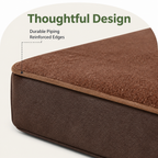 DogBedHouse Orthopedic Memory Foam & Non-Slip Dog Bed (Removable Cover)