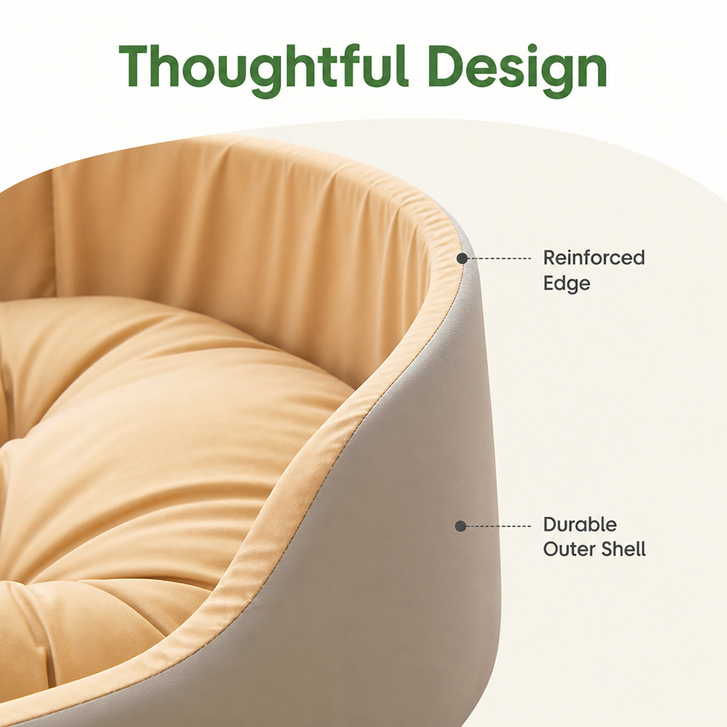 DogBedHouse Four Seasons Thick Polyester Dog Bed