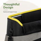 DogBedHouse Patent Safe Buckles & Clip-On Leash Booster Seat