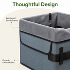 DogBedHouse Clip-On Safety & Adjustable Dog Car Seat