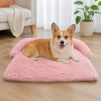 DogBedHouse All-Season Fluffy Washable Sofa Bed (Non-Slip Bottom)