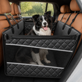 DogBedHouse Oxford Fabric & Machine-Washable Car Seat Extender (Storage Pocket)