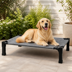 DogBedHouse Elevated Washable Breathable Mesh Dog Bed