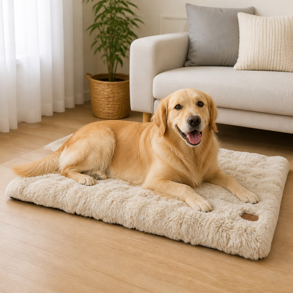 DogBedHouse Thick Polyurethane Foam & Removable Cover Dog Bed