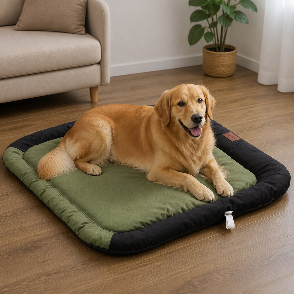 DogBedHouse Tear-Resistant Polyester All-Season Dog Bed