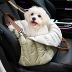 DogBedHouse Plush Fleece Car Seat & Travel Carrier