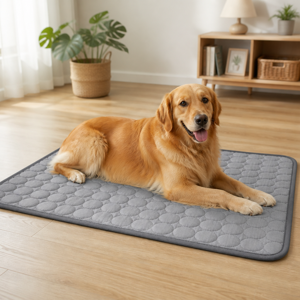 DogBedHouse Passive Cooling & Breathable Polyester Pet Mat