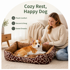 DogBedHouse Plush Polyester Dog Bed (Multiple Sizes)