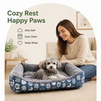DogBedHouse Ultra-Soft & Easy-Clean Polyester Pet Mattress