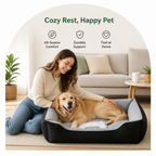 DogBedHouse All-Season High-Resilience Dog & Cat Bed