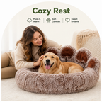 DogBedHouse Warm Plush & Thickened Polyester Pet Bed