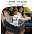 DogBedHouse Detachable & Washable Safety Belt Car Booster Seat