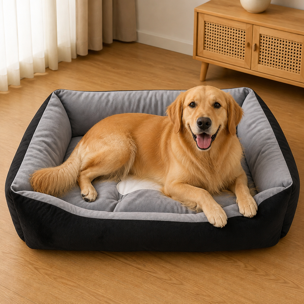 DogBedHouse All-Season High-Resilience Dog & Cat Bed