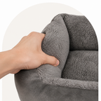 DogBedHouse Plush Mattress-Style & Easy-Clean Polyester Pet Bed