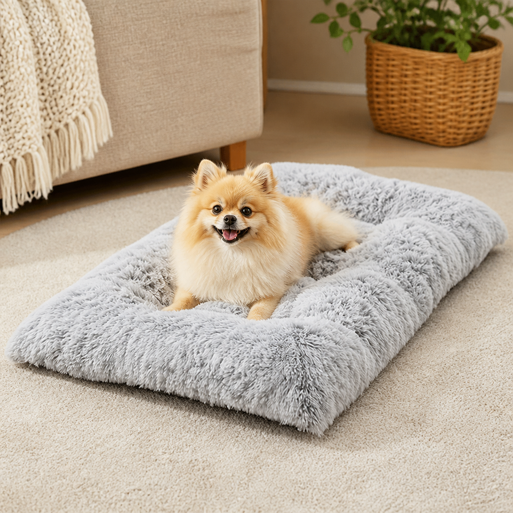 DogBedHouse Gradient Plush Fleece Dog Bed
