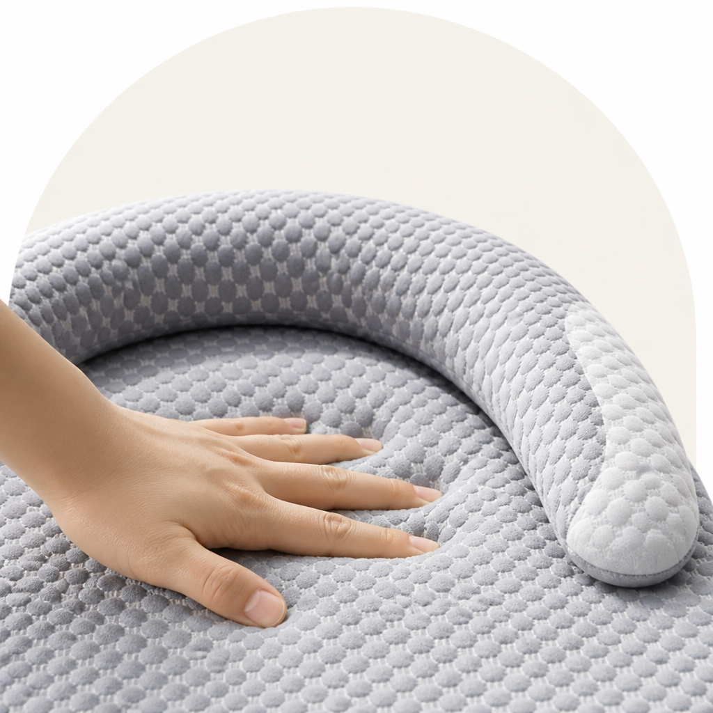 DogBedHouse Polka Dot Cooling & Washable Cover Dog Bed