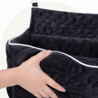 DogBedHouse Large Washable & Tethered Dog Car Seat