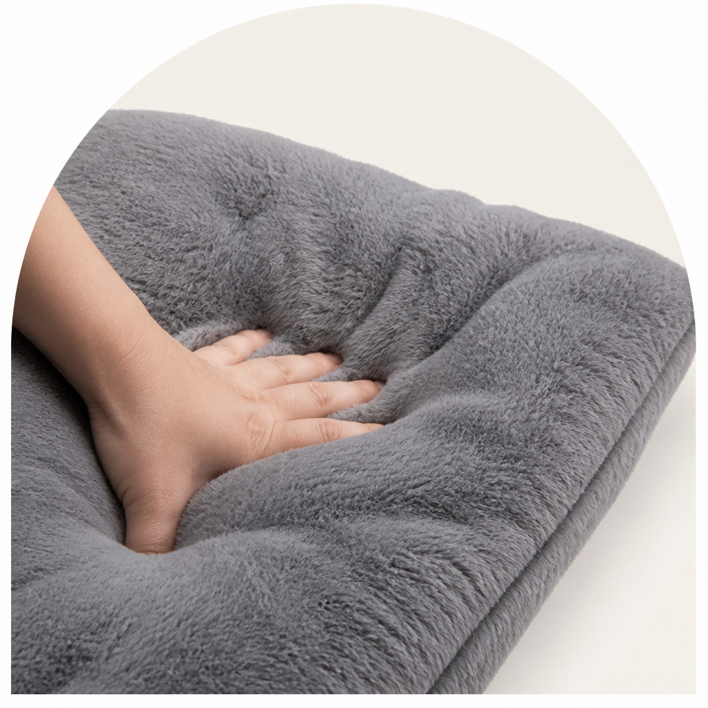 DogBedHouse Fleece-Filled & Washable Dog Bed (Large)