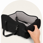 DogBedHouse Adjustable Height & Safety Harness Car Booster Seat