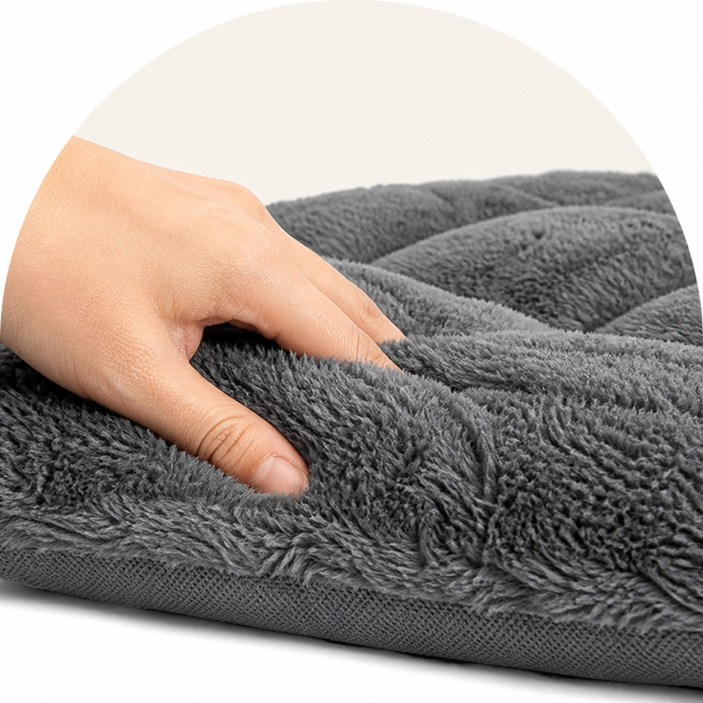 DogBedHouse Plush Polyester & Insulated Fill Dog Bed