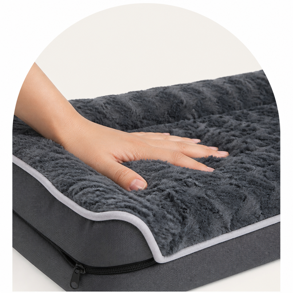 DogBedHouse Non-Slip & Removable Cover Dog Sofa Bed