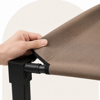 DogBedHouse Elevated Cooling & Portable Dog Cot (Removable Canopy)