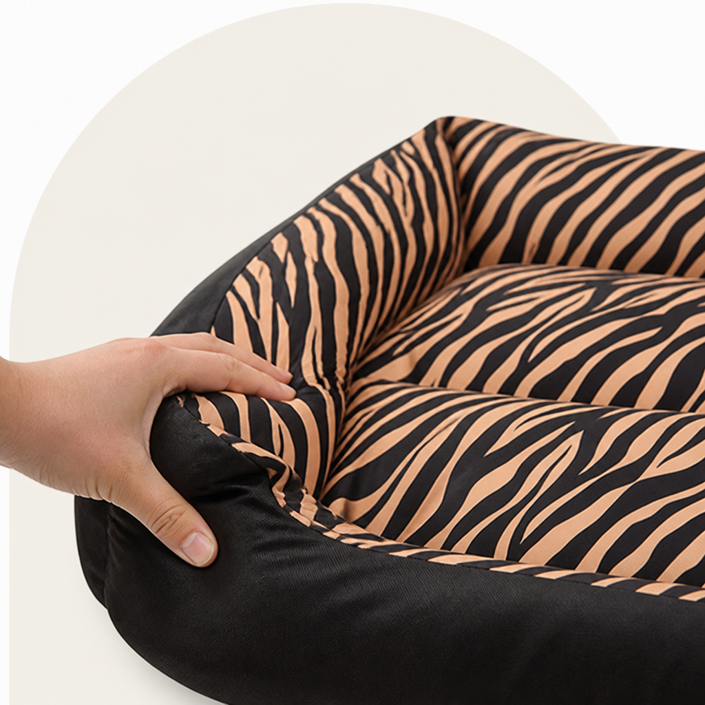 DogBedHouse Cozy Plush & Washable Dog Bed
