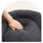 DogBedHouse All-Season Fluffy Washable Sofa Bed (Non-Slip Bottom)