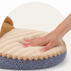 DogBedHouse Removable Mattress & Memory Foam Round Pet Bed