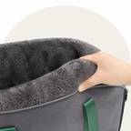 DogBedHouse Cushioned Nest & Durable Polyester Travel Carrier