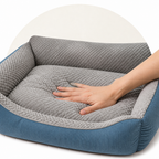 DogBedHouse Plush High-Back & Thick Padding Pet Sofa Bed