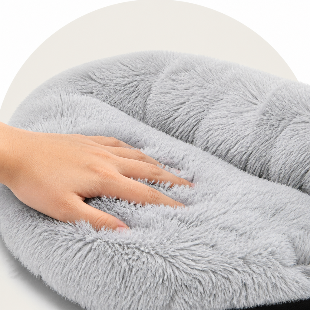 DogBedHouse Gradient Plush Fleece Dog Bed