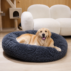 DogBedHouse Plush Donut Bolster Bed