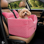 DogBedHouse Elevated Removable & Washable Car Booster Seat
