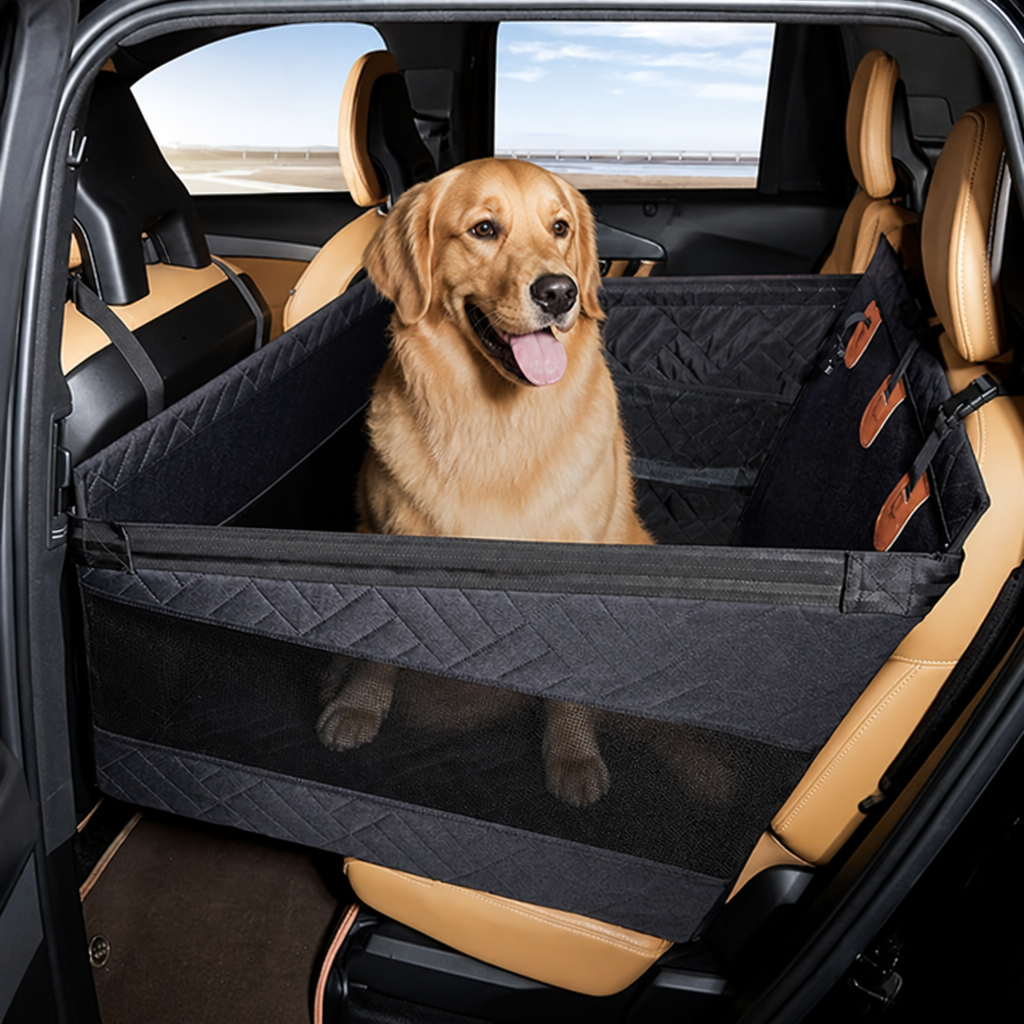 DogBedHouse Durable Hammock-Style Car Seat Extender