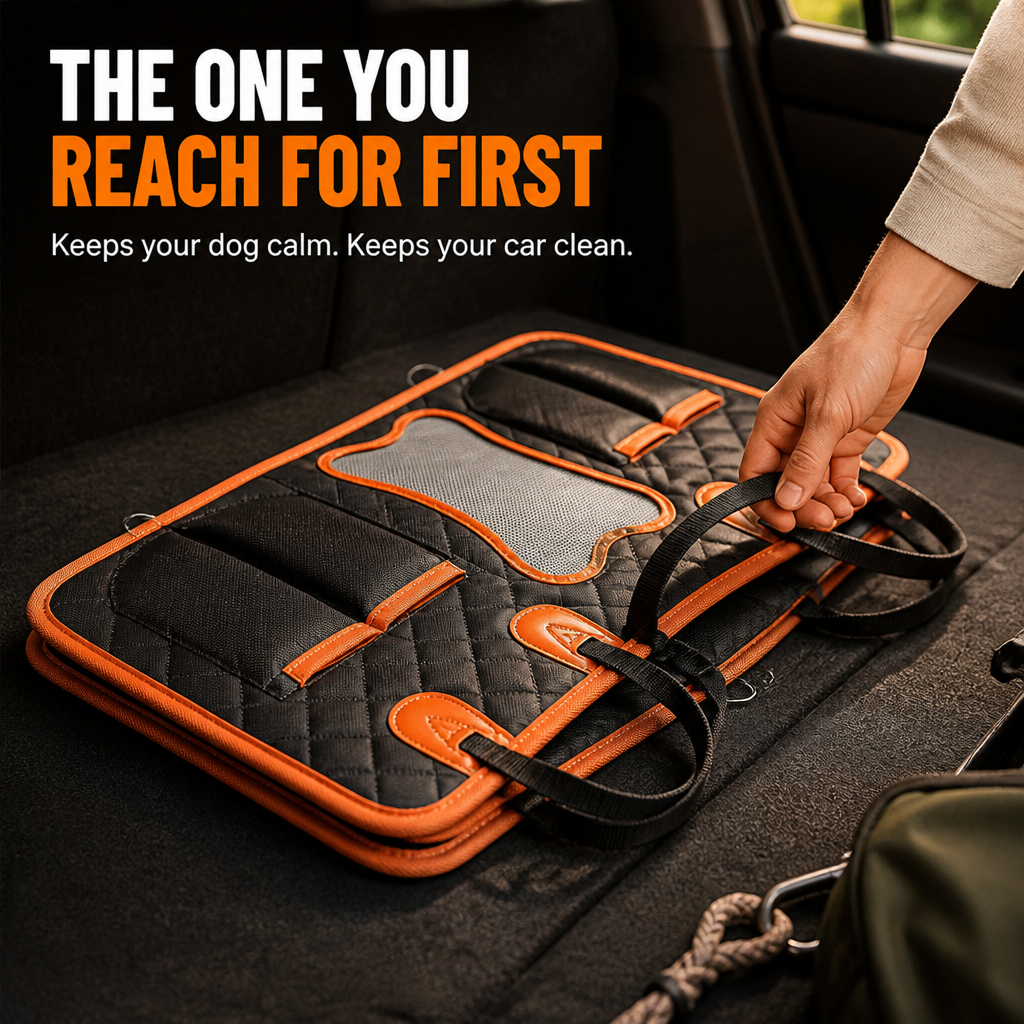 CozyPaw™ Comfort Seat — Turn Every Drive Into a Calm, Clean Haven Your Dog Loves