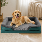 DogBedHouse Orthopedic Support Foam & Anti-Skid Bottom Dog Bed (Detachable Cover)