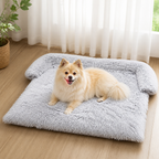 DogBedHouse All-Season Fluffy Washable Sofa Bed (Non-Slip Bottom)
