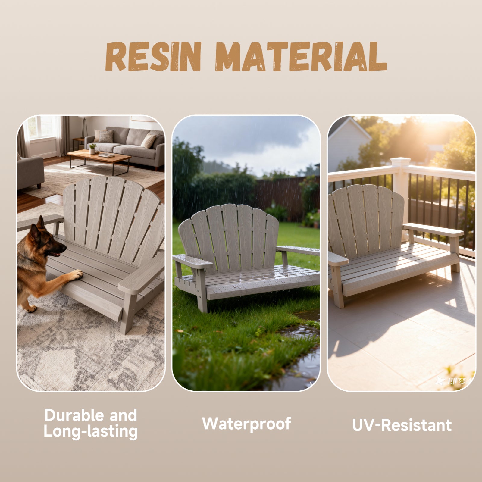 Spacious Resin Dog Bed Suitable for Both Indoor And Outdoor Use, Easy to Maintain As It Doesn'T Conceal Dirt, Sturdy And Stable Without Risk of Collapsing, Slip-Resistant And Durable, Designed for Large Dogs