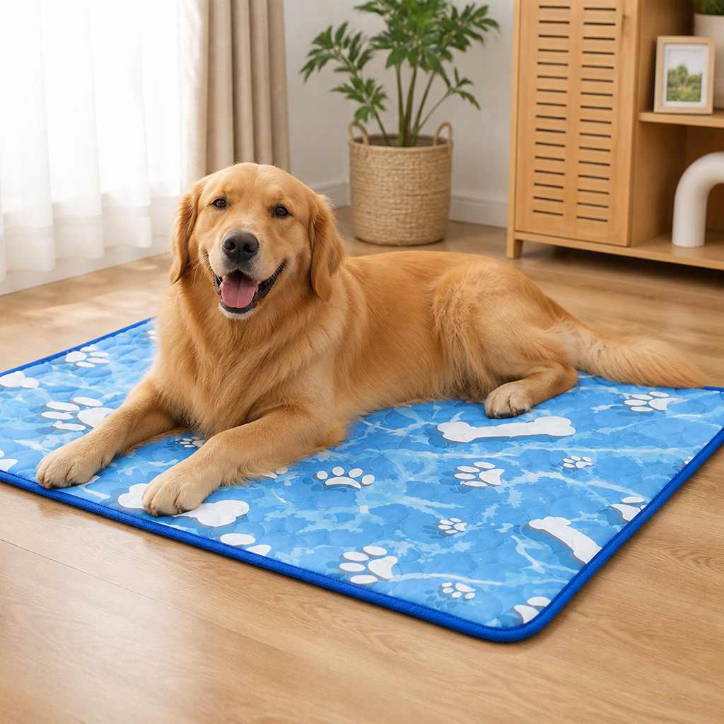 DogBedHouse Extra-Large Self-Cooling & Washable Pet Mat