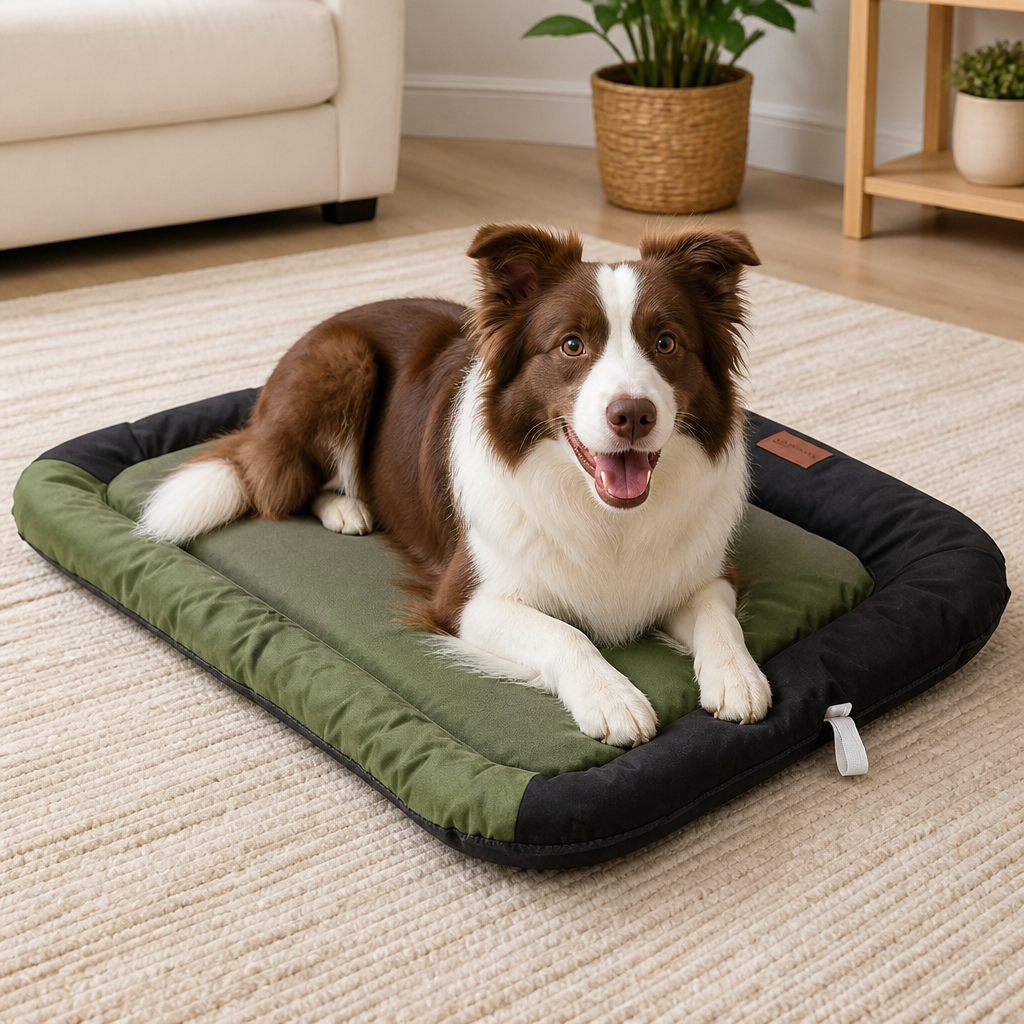 DogBedHouse Tear-Resistant Polyester All-Season Dog Bed
