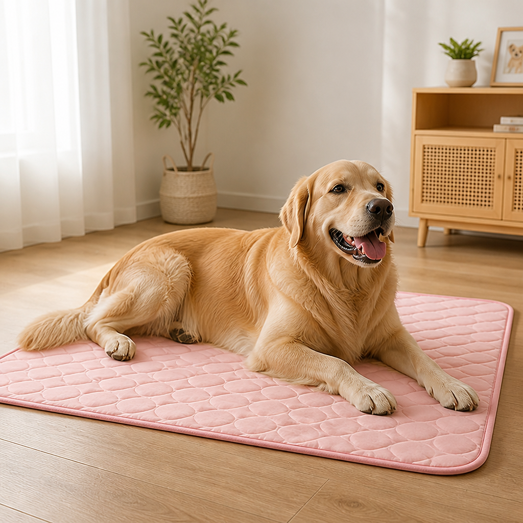 DogBedHouse Ice-Silky Breathable & Non-Electric Dog Cooling Pad
