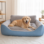 DogBedHouse Plush High-Back & Thick Padding Pet Sofa Bed
