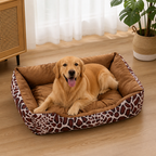 DogBedHouse Plush Polyester Dog Bed (Multiple Sizes)