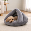 DogBedHouse Cozy Triangular Nook & Soft Polyester Pet Bed